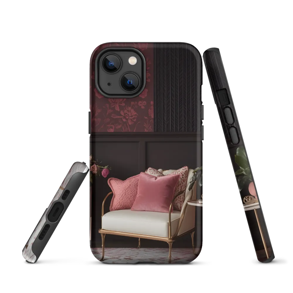 Elegance in Contrast: A Modern Interior Design | Phone Case |  13 | Tough Case | Matte