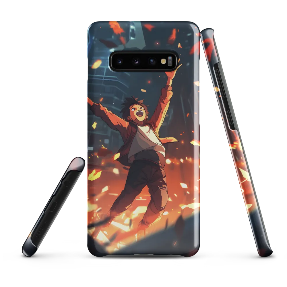 Embracing Freedom, Autumn's Dance | Phone Case |  S10 Plus | Snap Case | Glossy