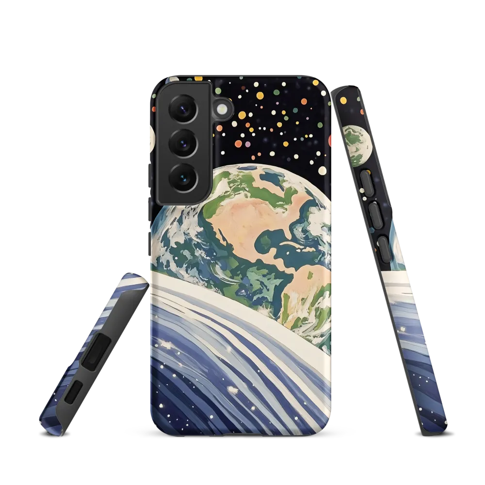Celestial View: A Surreal Journey Through Space