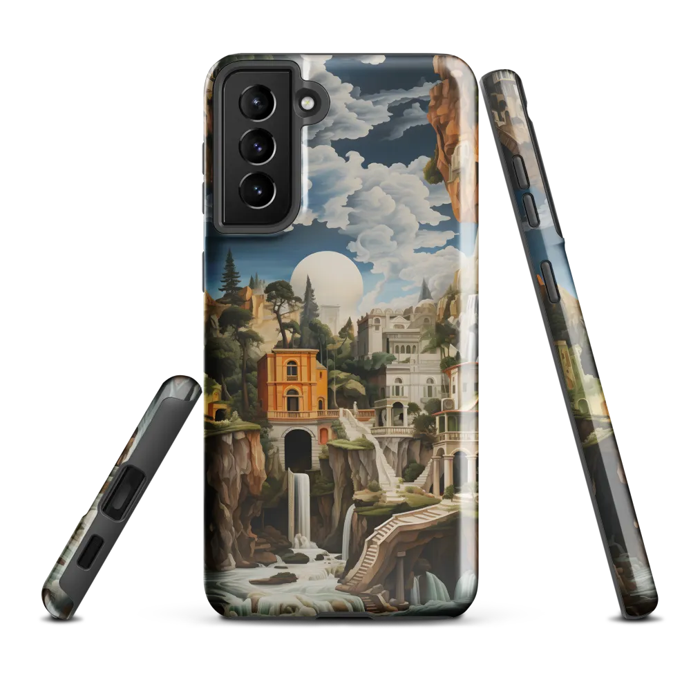 Elysian Reflections | Phone Case |  S21 Plus | Tough Case | Glossy