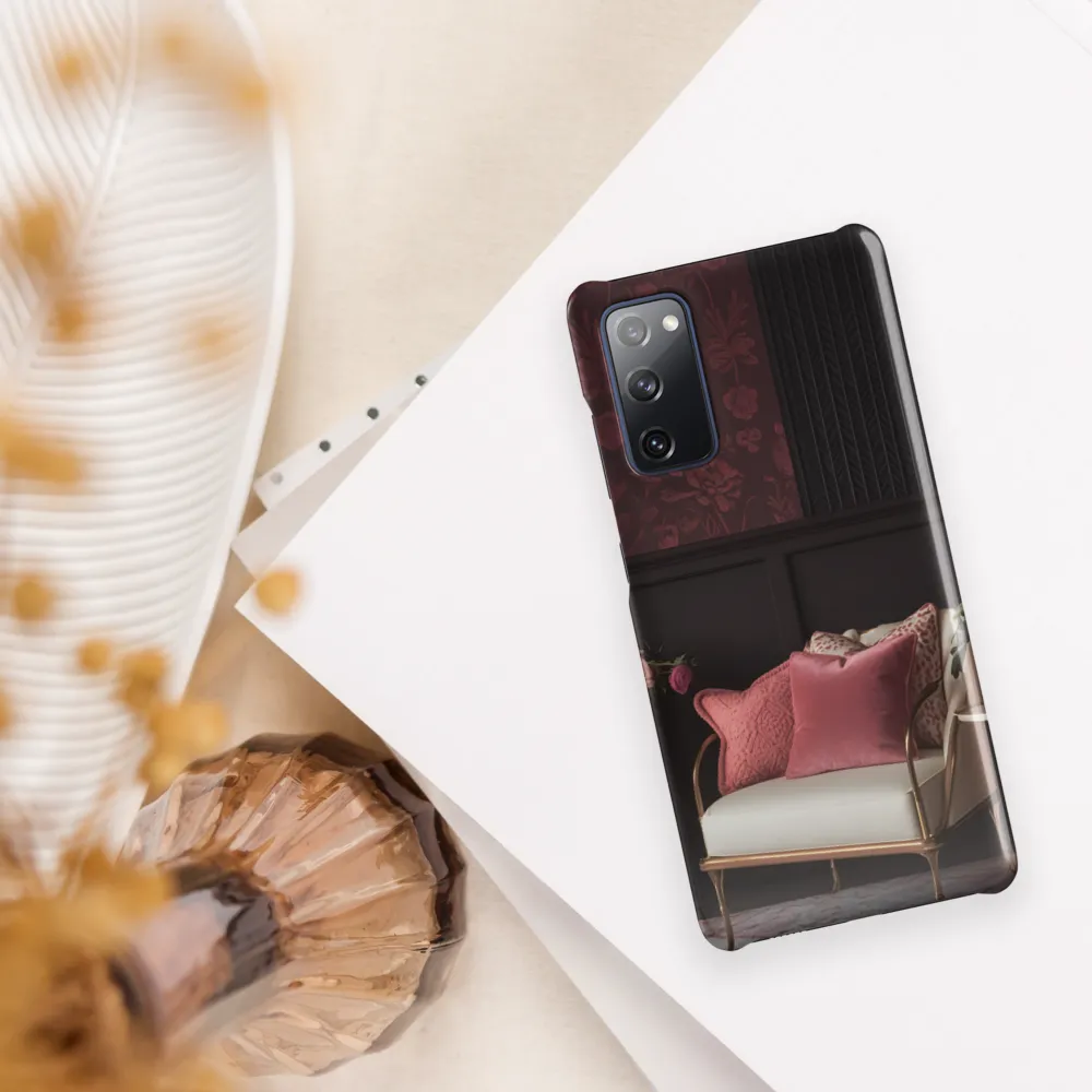 Elegance in Contrast: A Modern Interior Design | Phone Case |  S20 FE | Snap Case | Glossy