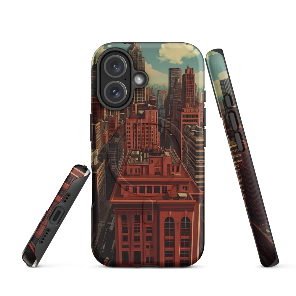 Urban Reverie: A Journey Through the City | Phone Case |  16 | MagSafe® Tough Case | Matte