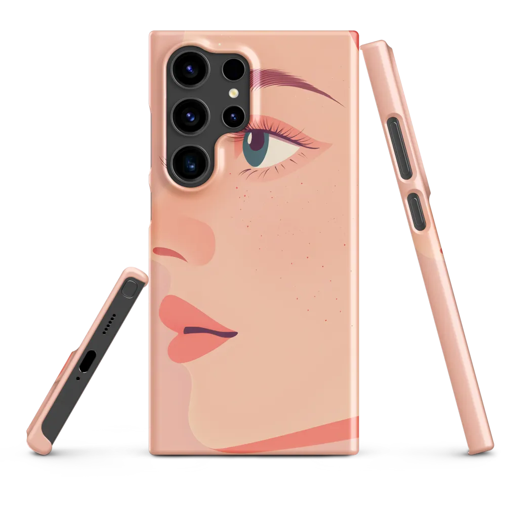 Serenity in Profile | Phone Case |  S24 Ultra | Snap Case | Matte