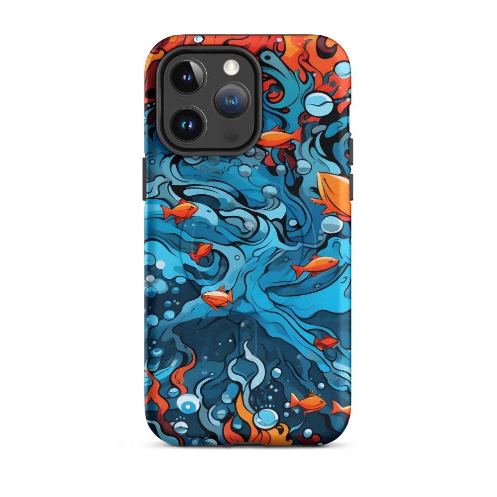 Fluid Harmony: Ocean and Flames