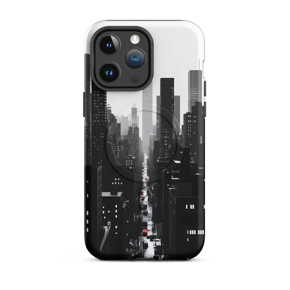 Urban Essence in Monochrome | Phone Case |  14 Pro Max | MagSafe® Tough Case | Matte