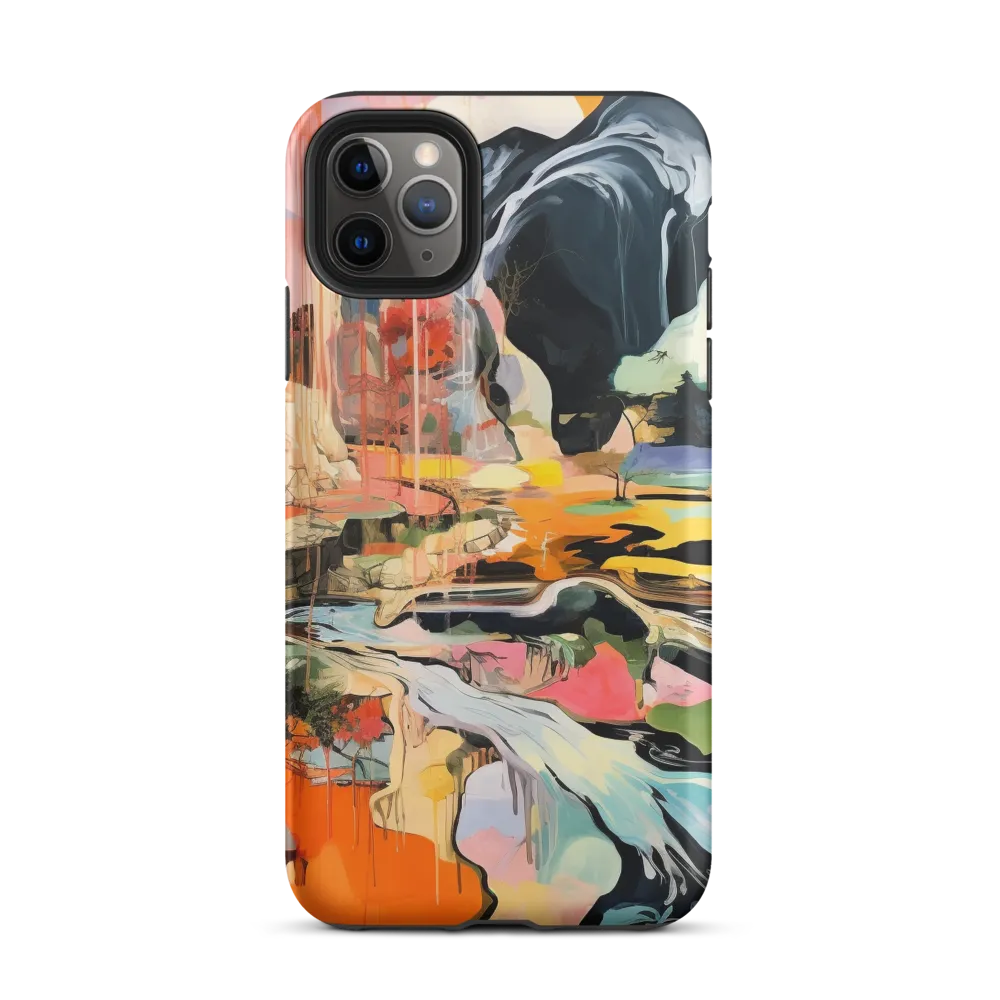 Ethereal Landscapes: A Symphony of Color | Phone Case |  11 Pro Max | Tough Case | Matte