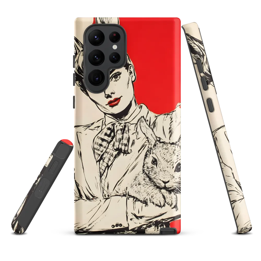 Whimsical Elegance: The Rabbit Lady