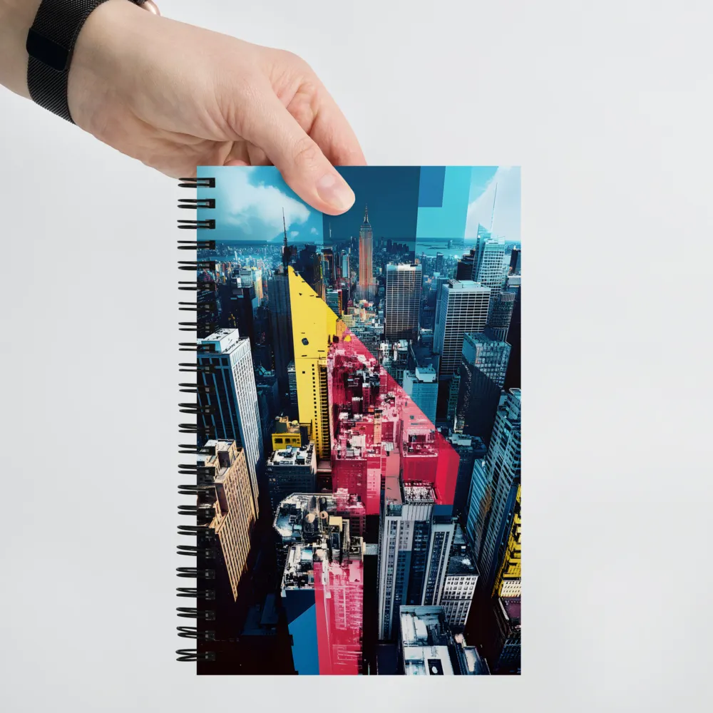 Dynamic Urban Symphony | Spiral Notebook