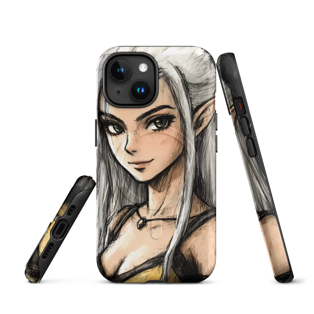 Ethereal Elegance: The Elf's Portrait