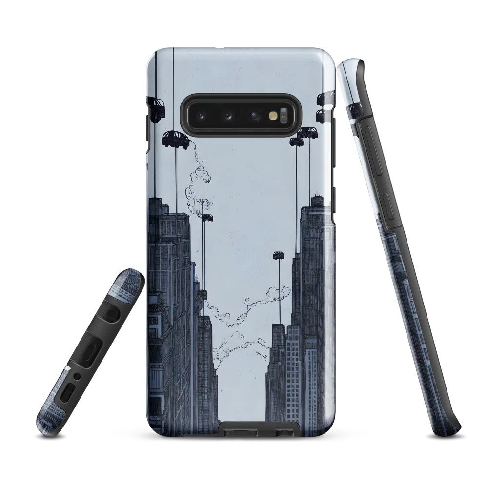 Suspended in the City | Phone Case |  S10 Plus | Tough Case | Glossy