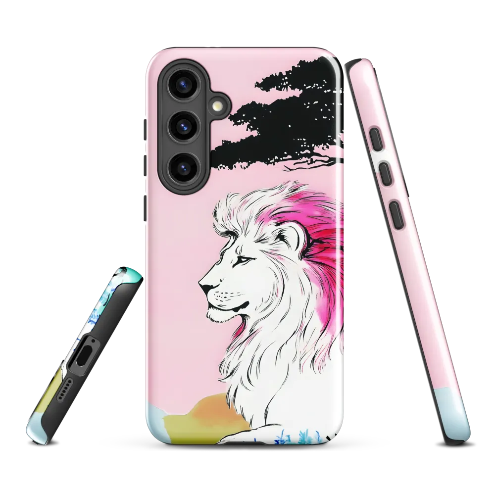 Serene Majesty: A Lion's Profile