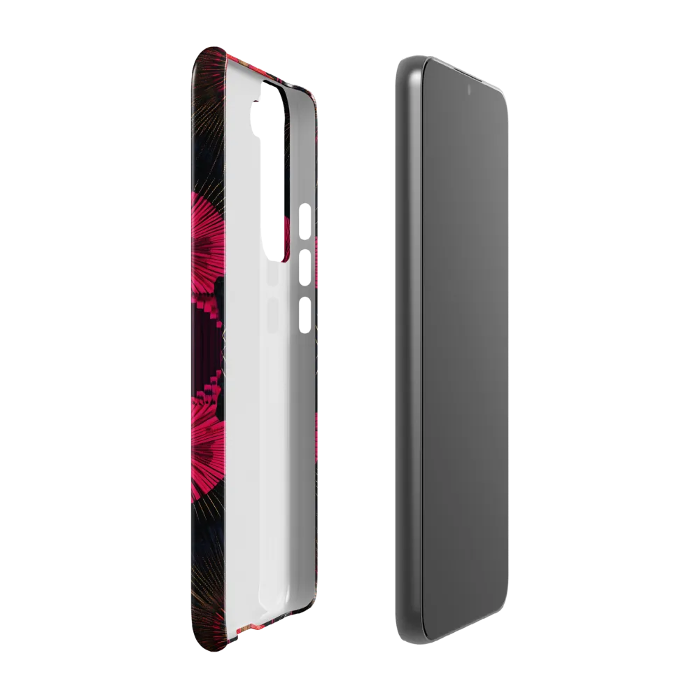 Dynamic Geometric Symphony | Phone Case |  S22 Plus | Snap Case | Glossy