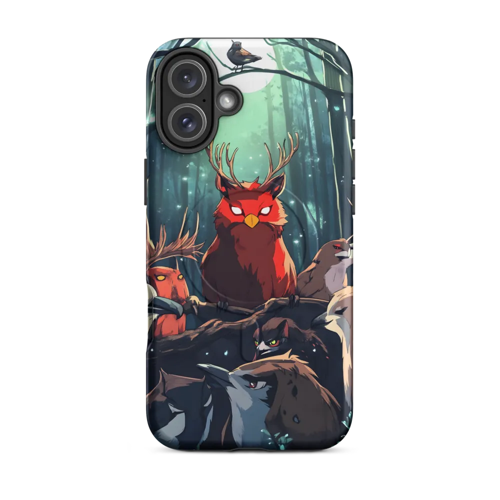 Gathering in the Moonlit Forest