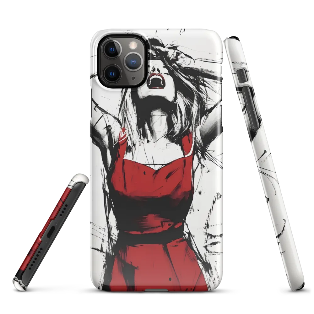 Expression of Anguish | Phone Case |  11 Pro Max | Snap Case | Glossy