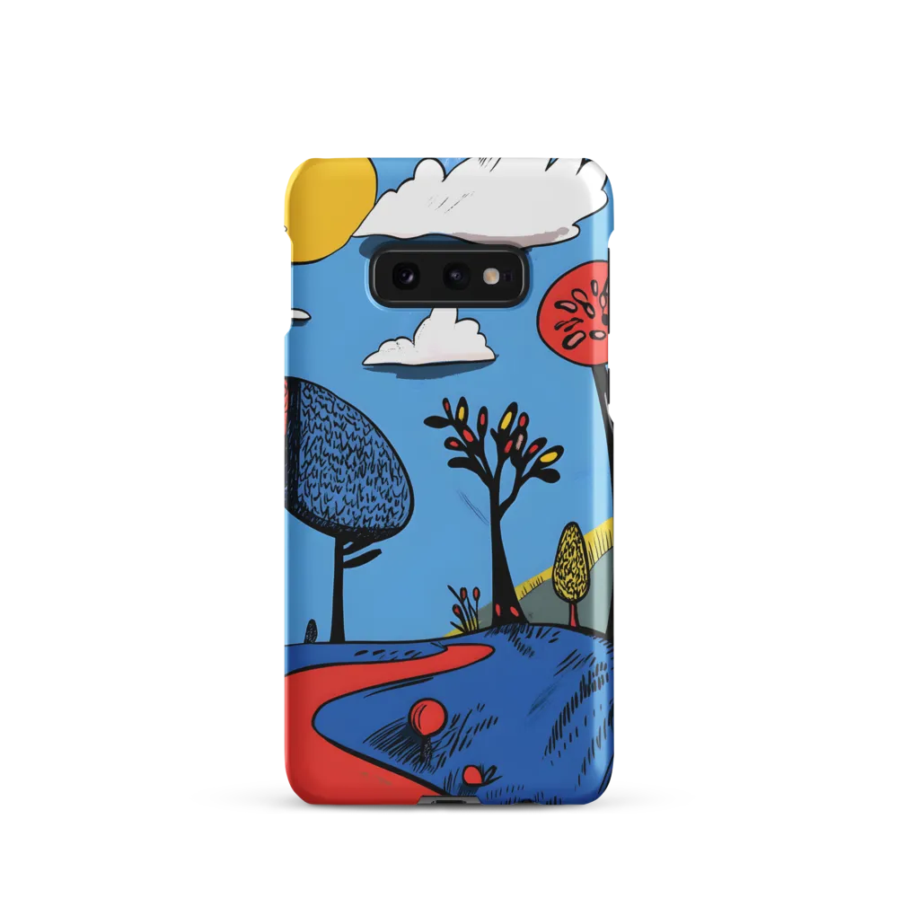 A Playful Journey Through Whimsical Woods | Phone Case |  S10e | Snap Case | Matte