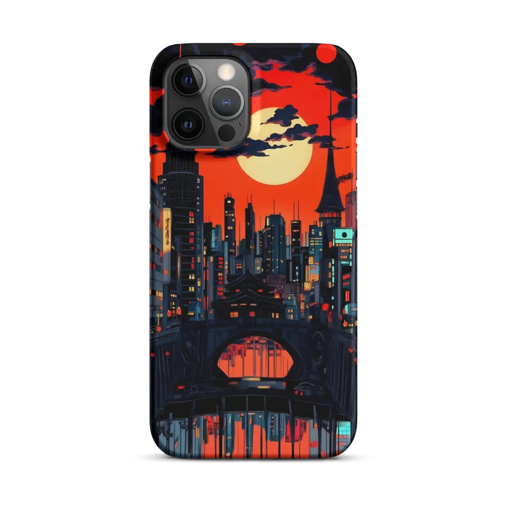 Nightfall in a Neon City