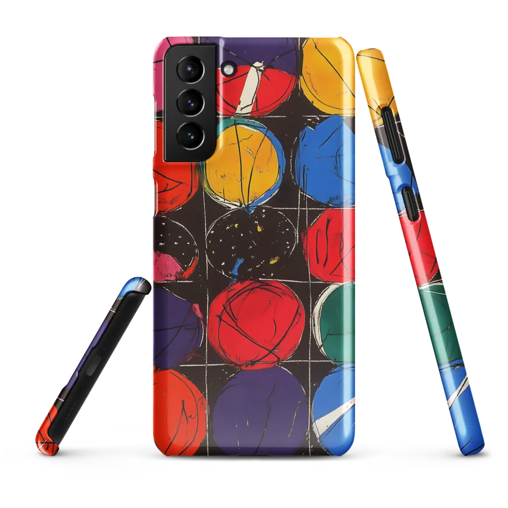 Colorful Circles in Abstract Harmony