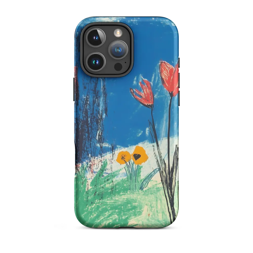 Joyful Blossoms in Blue