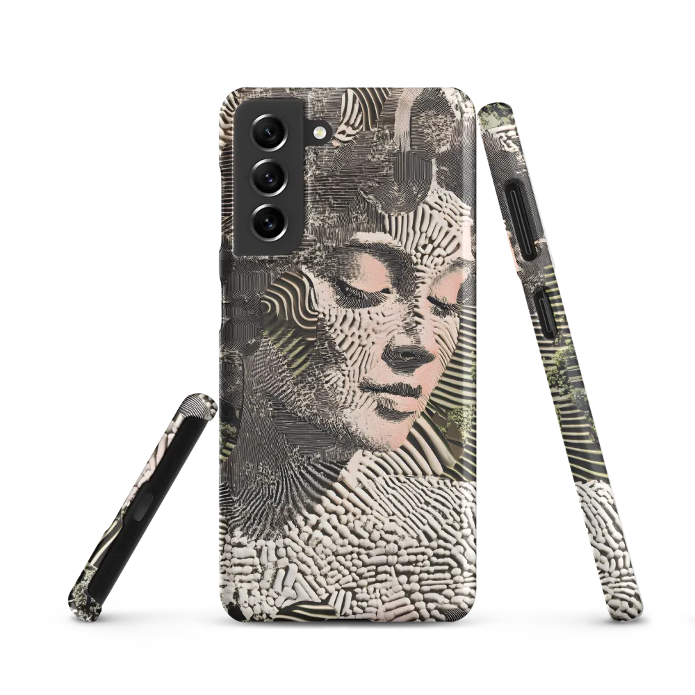Ethereal Blend of Nature and Humanity | Phone Case |  S21 | Snap Case | Matte