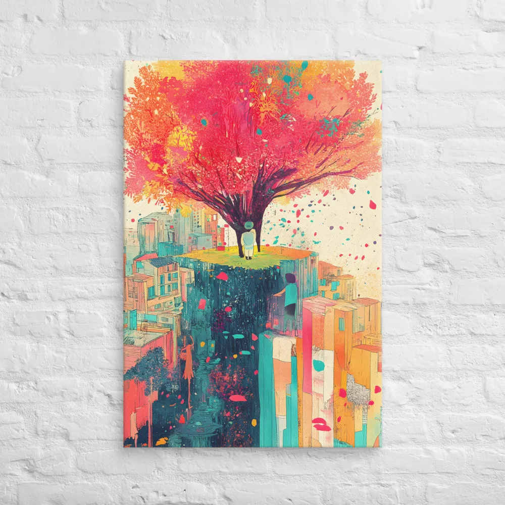 Whispers of Urban Dreams | Canvas | 24″×36″