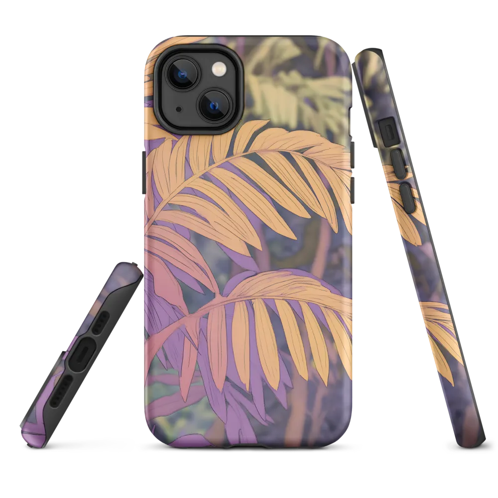 Harmonious Leaves in Digital Twilight