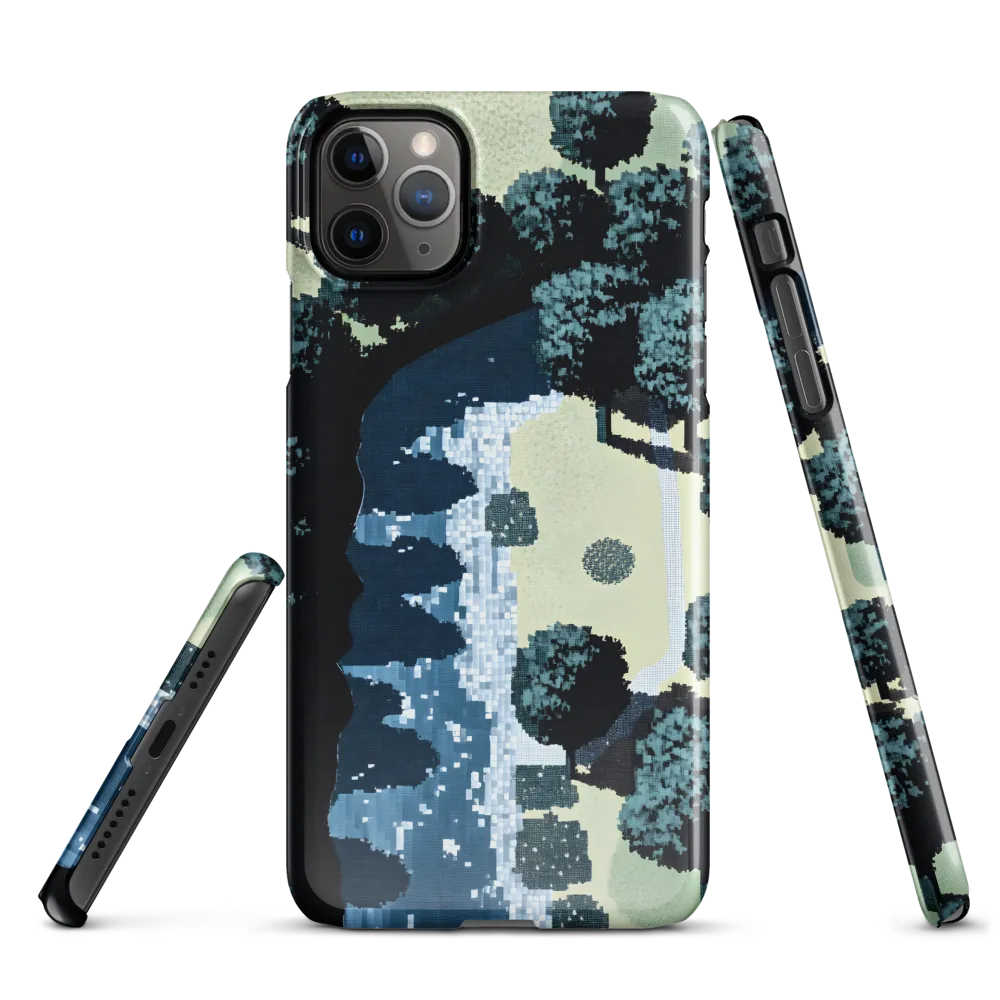 Serenity in Pixels | Phone Case |  11 Pro Max | Snap Case | Glossy