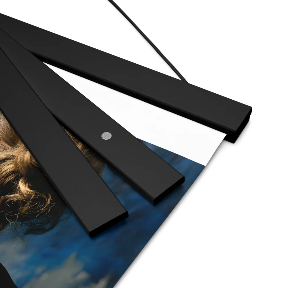 Whispers of Tranquility | Poster With Black Wood Hanger | 8″×10″