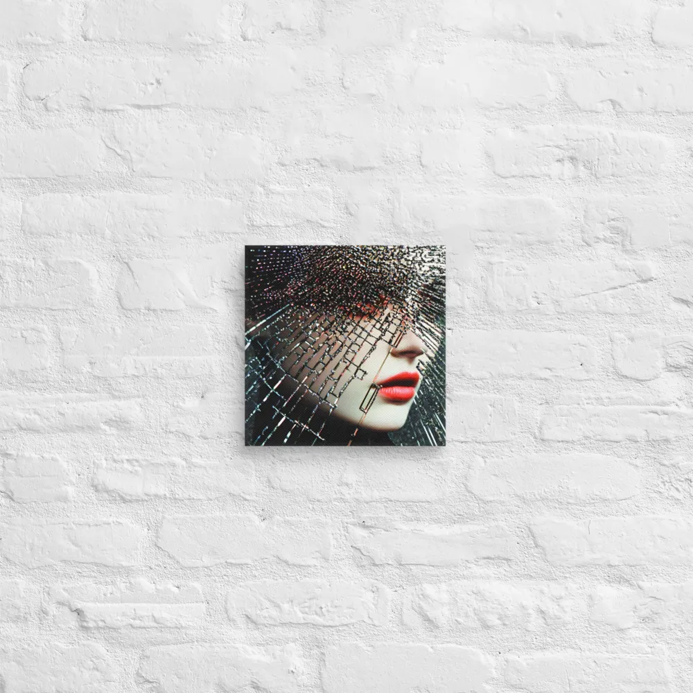 Fractured Identity | Canvas | 10″×10″