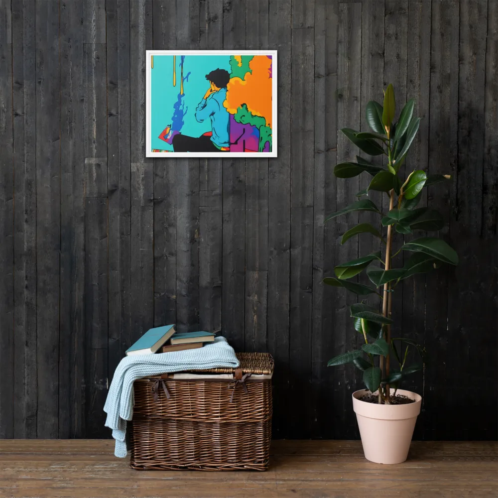 The Artist Within | Canvas with White Frame | 16″×20″
