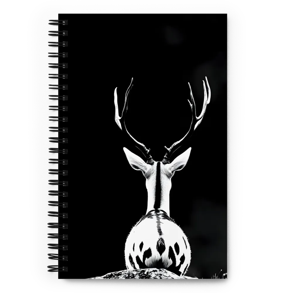 The Elegance of Solitude | Spiral Notebook