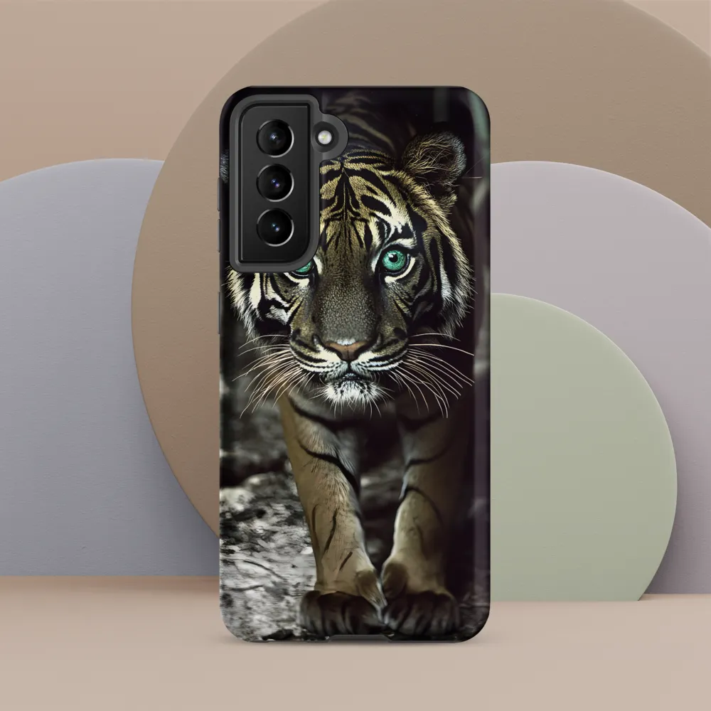 Majestic Gaze: The Tiger's Presence