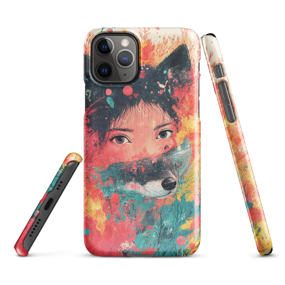 Harmony of Spirit: Girl and Wolf