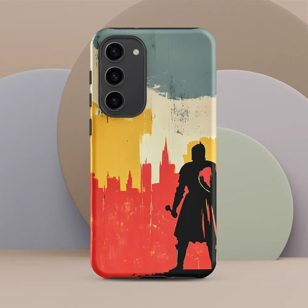 Hero in the Urban Dawn | Phone Case |  S23 Plus | Tough Case | Matte