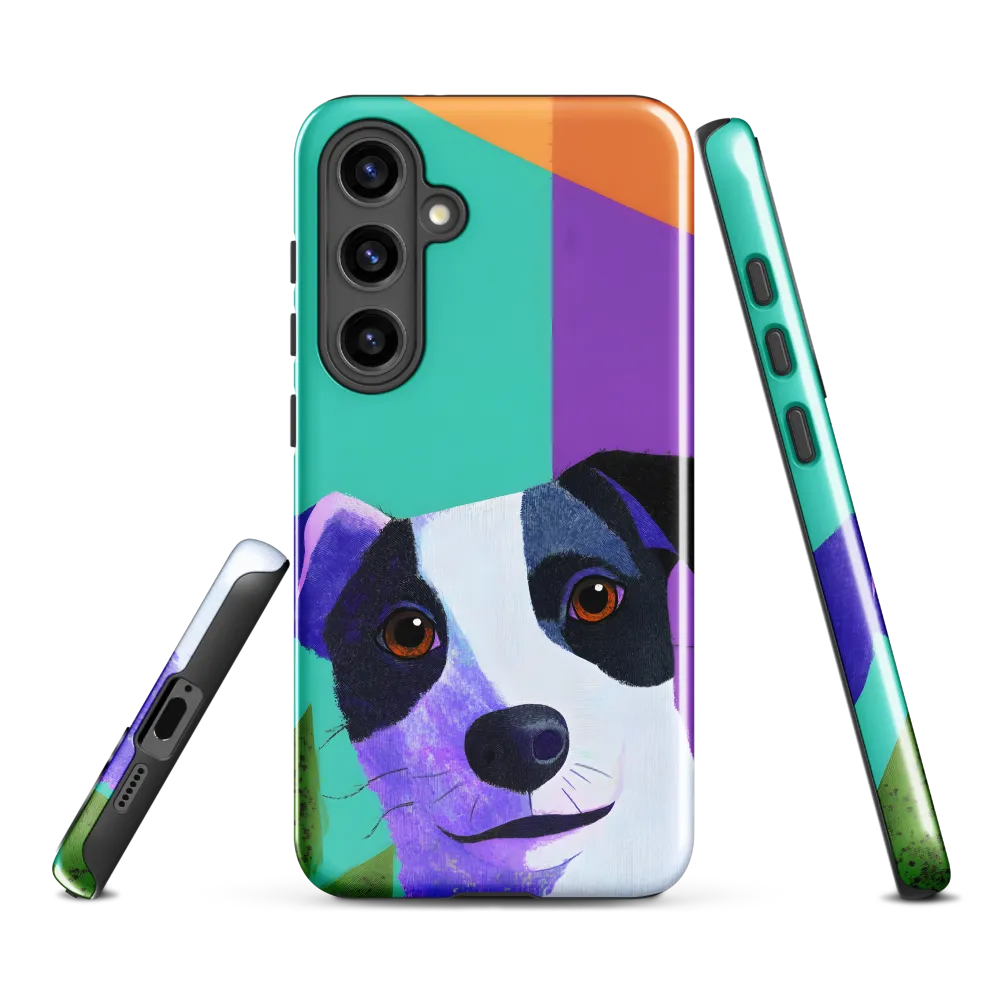 Joyful Canine | Phone Case |  S24 Plus | Tough Case | Glossy