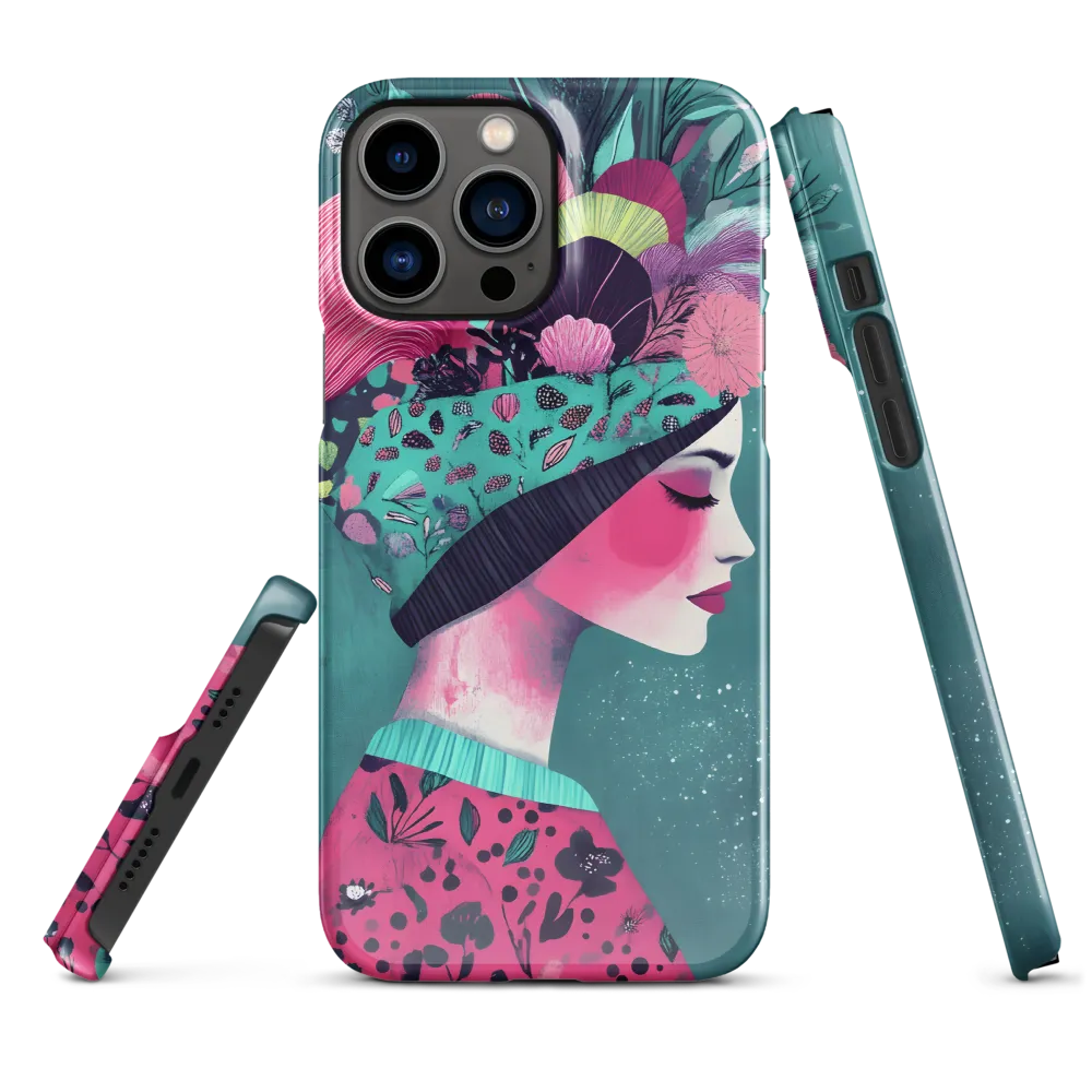 Whimsical Floral Portrait