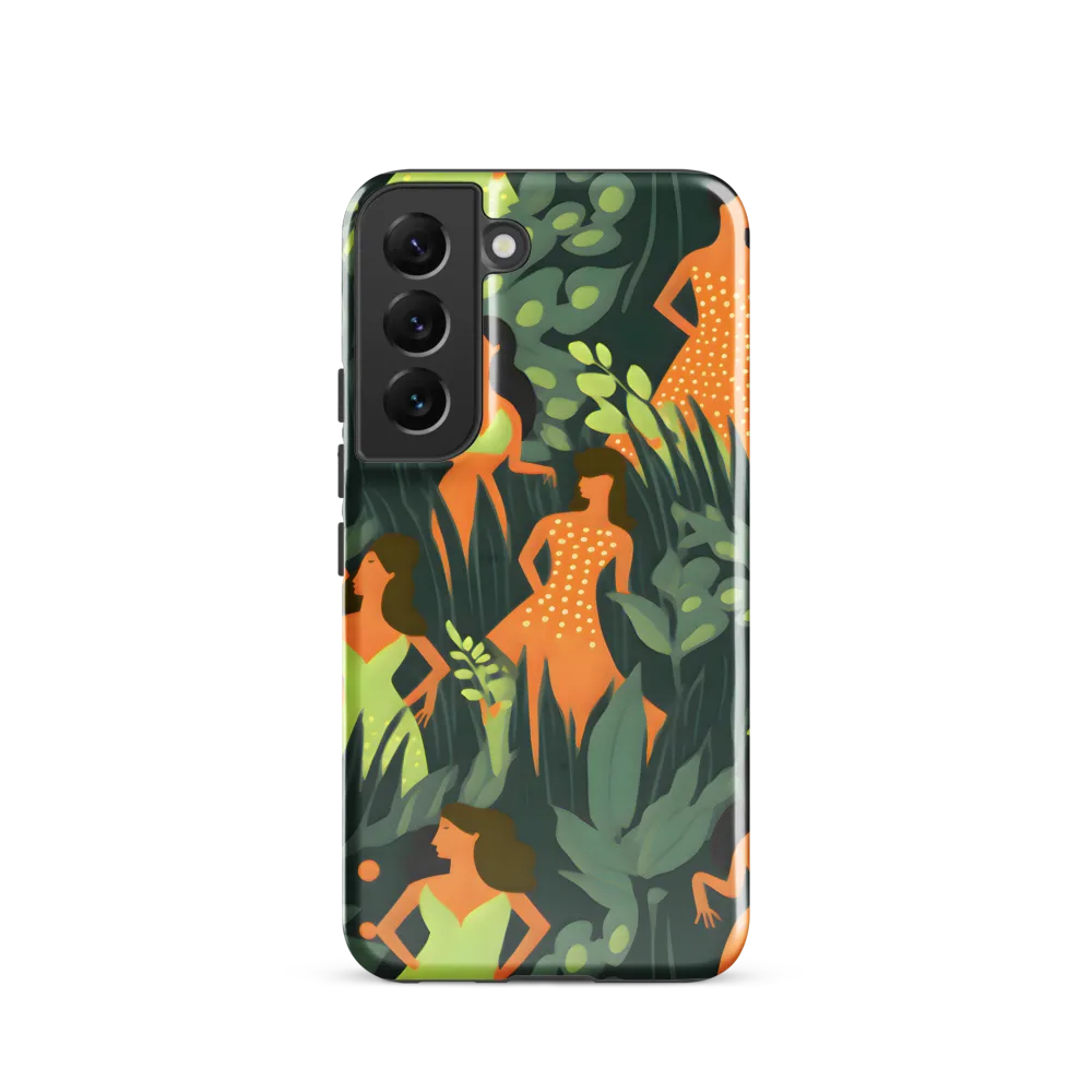 Playful Harmony in Patterns | Phone Case |  S22 | Tough Case | Glossy
