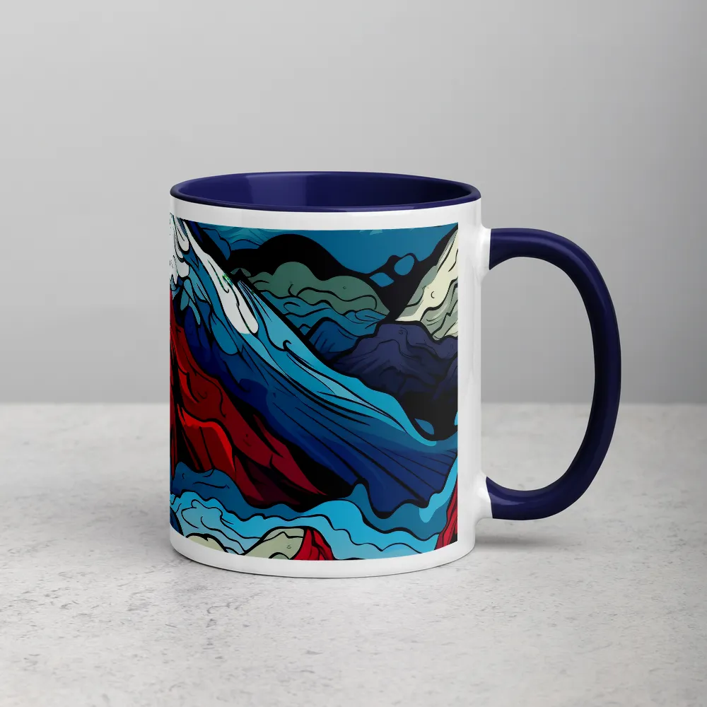 Mountain Majesty: An Abstract Voyage