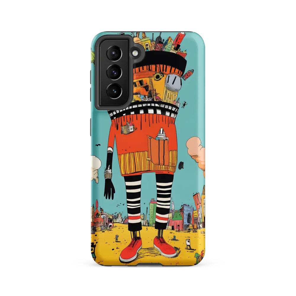 Urban Fantasia: A Whimsical Encounter | Phone Case |  S21 FE | Tough Case | Matte