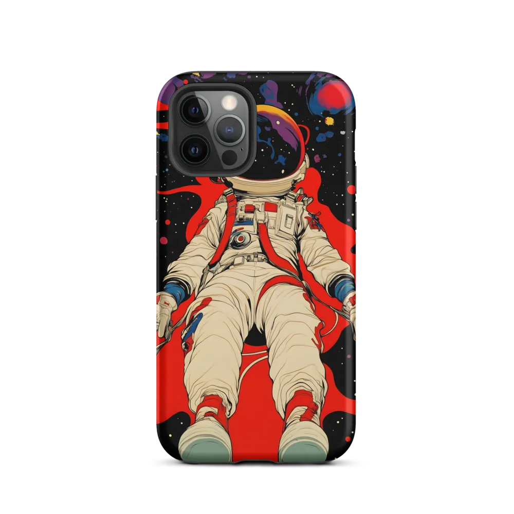 Astronaut in Cosmic Reverie | Phone Case |  12 Pro | Tough Case | Matte