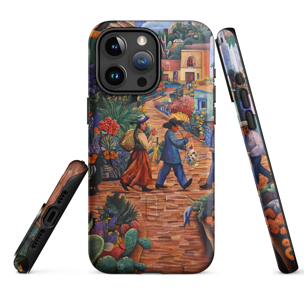 A Mosaic Journey Through Colorful Landscapes