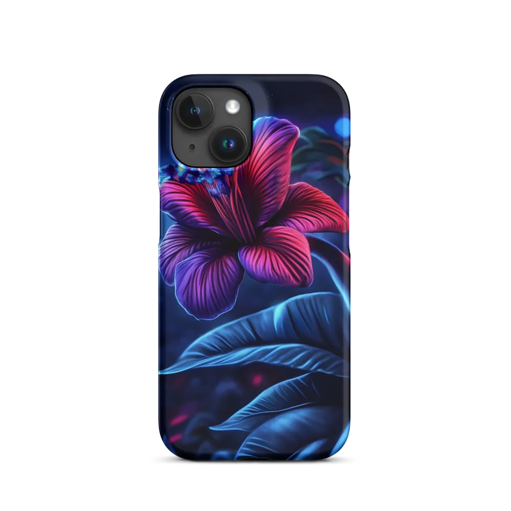 Illuminated Serenity: The Surreal Blossom