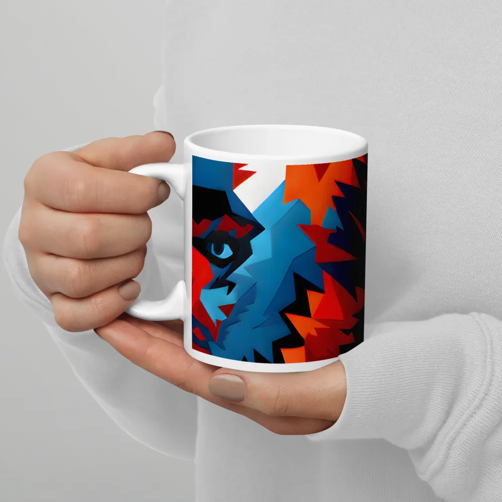 Vivid Aura of the Wolf | Mugs | Multiple Sizes & Colors