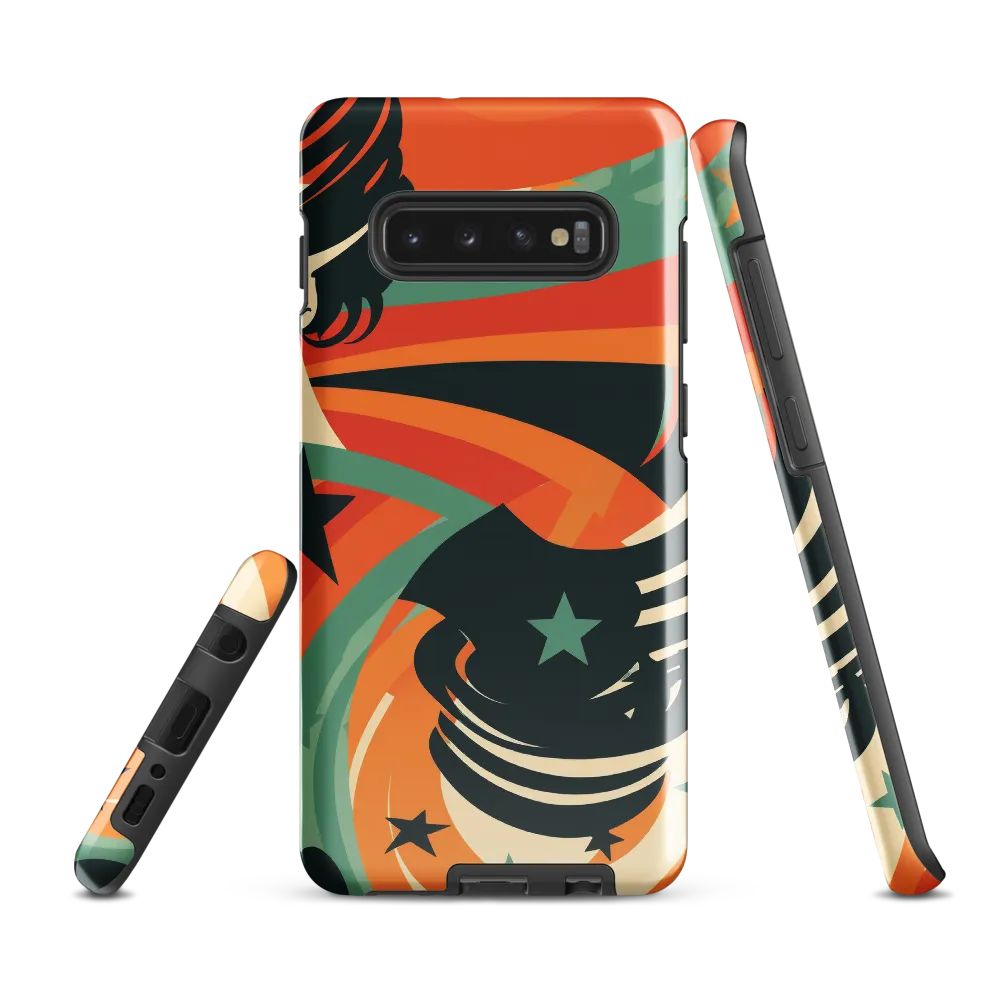 Swirls of Elegance | Phone Case |  S10 Plus | Tough Case | Glossy