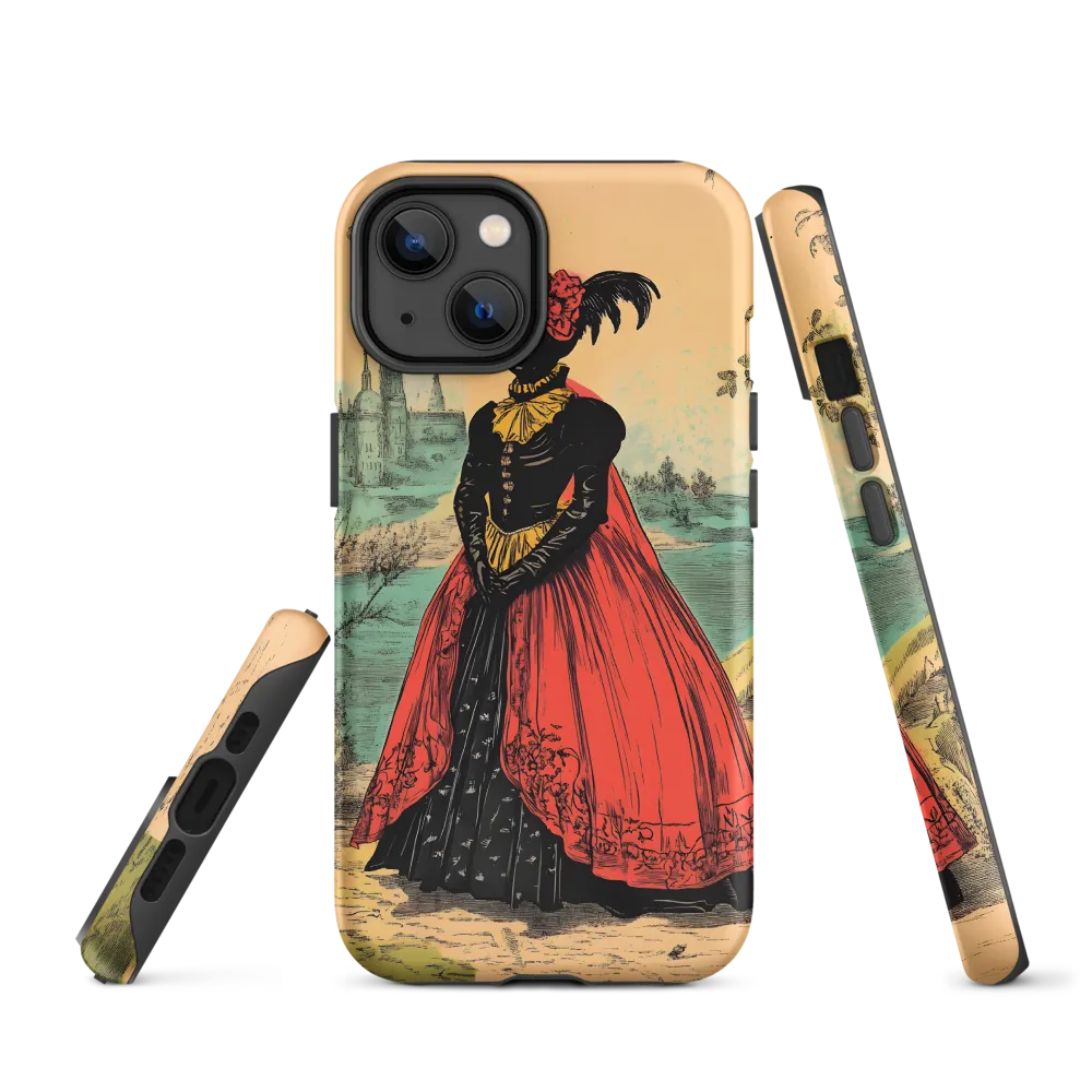Elegance in Red and Gold