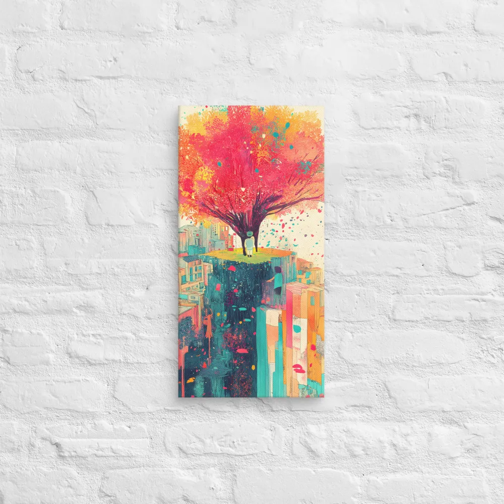 Whispers of Urban Dreams | Canvas | 10″×20″