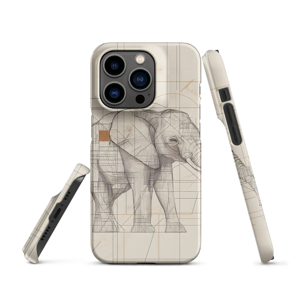 Geometric Elegance: The Steel Elephant