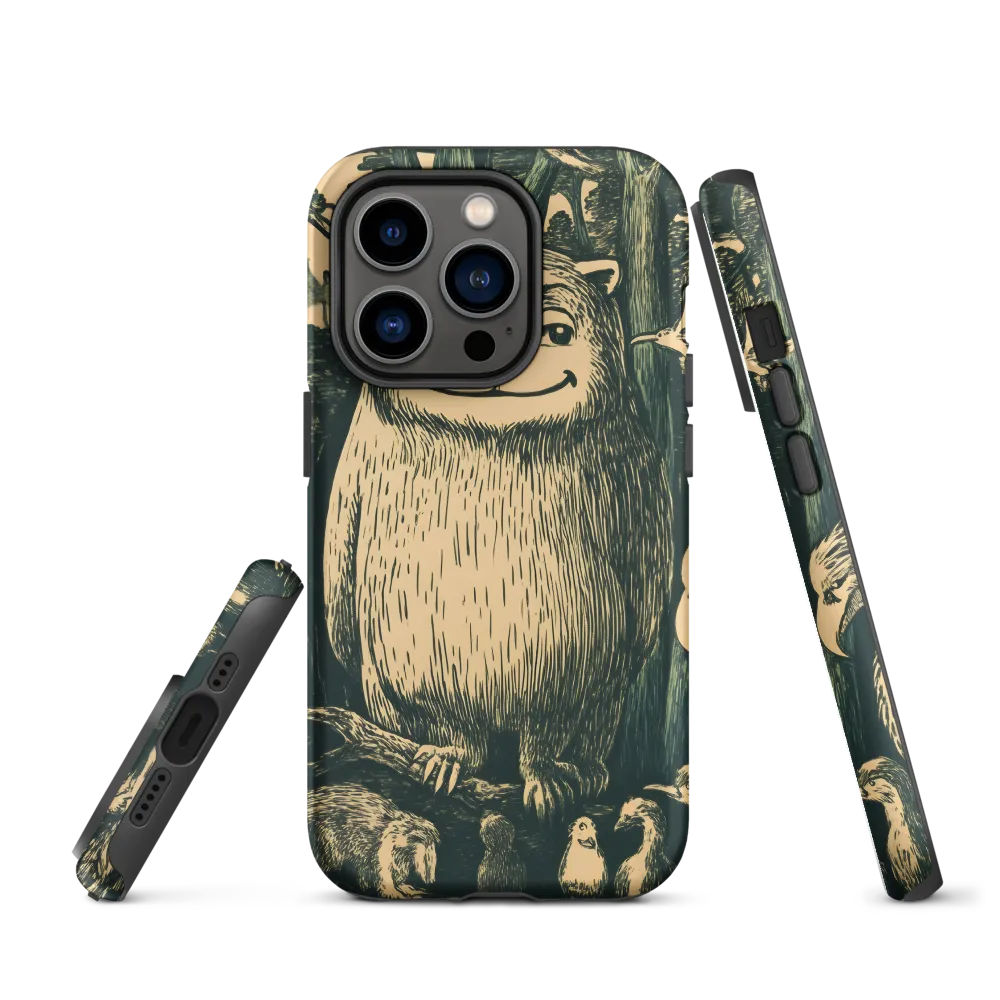 Forest Guardian: A Whimsical Encounter | Phone Case |  14 Pro | Tough Case | Matte