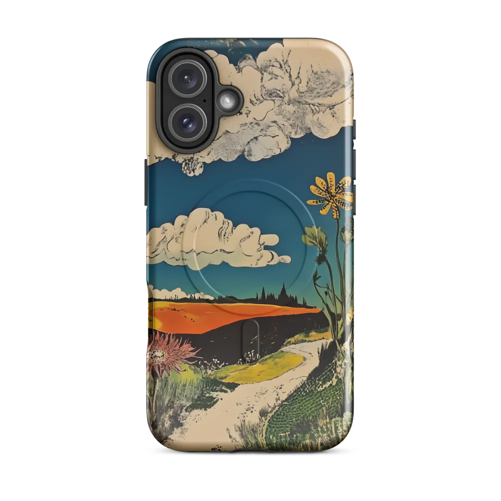 Surreal Blooming Landscape