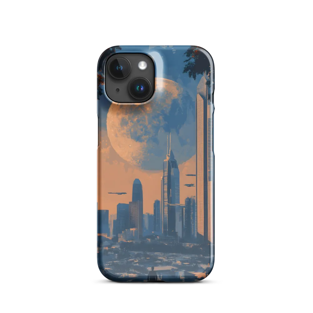 Observation Point — Moon over the Neo‑Metropolis
