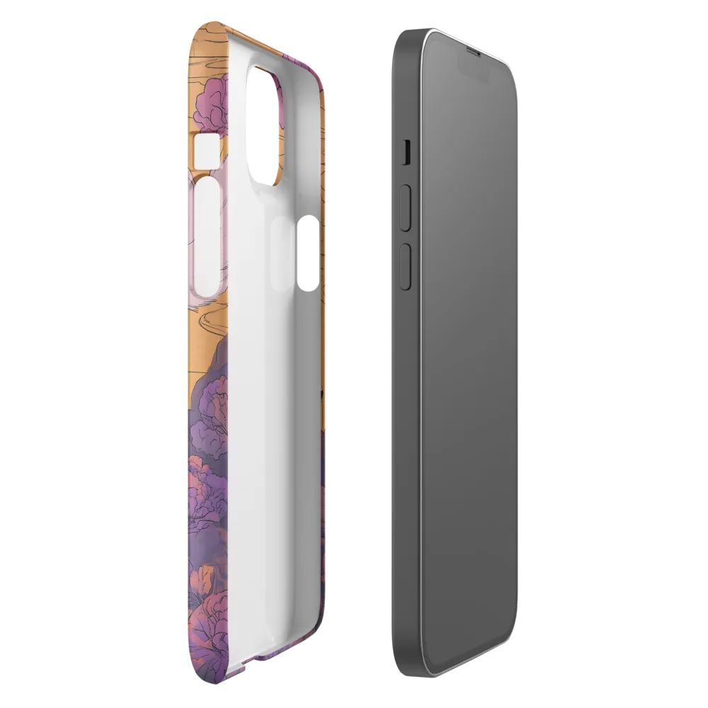 Whispers of the Violet Dawn | Phone Case |  14 Plus | Snap Case | Matte